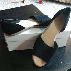 J Jill flat black sandals